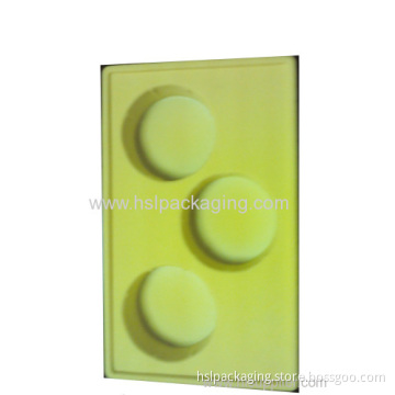 Square Plastic Flocking Tray 